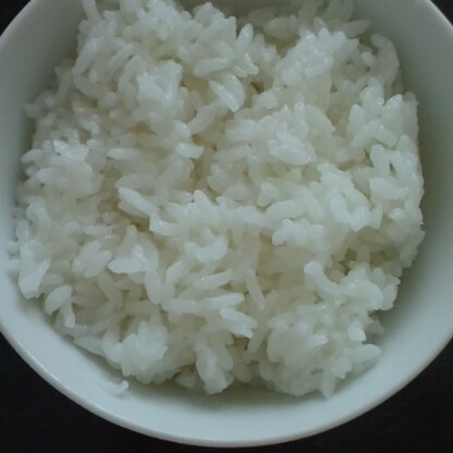 こあくまさん～こんにちは～＾＾
今日はこちらのレシピで美味しくお米を炊いたよ♪
美味しいご飯食べれると幸せよね～❤
ご馳走様でした＾＾